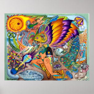 PÓSTER EL POSTER DE TIEMPO DE GAIA