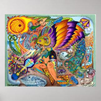 PÓSTER EL POSTER DE TIEMPO DE GAIA