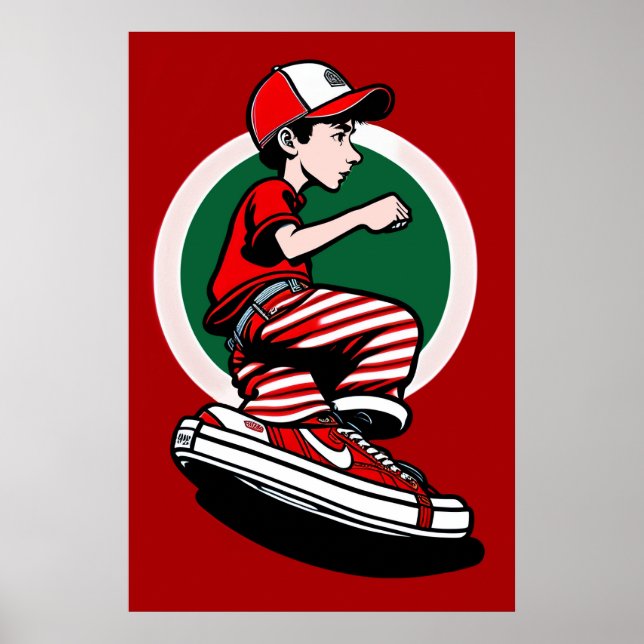 Póster El Poster de un niño grande (Frente)