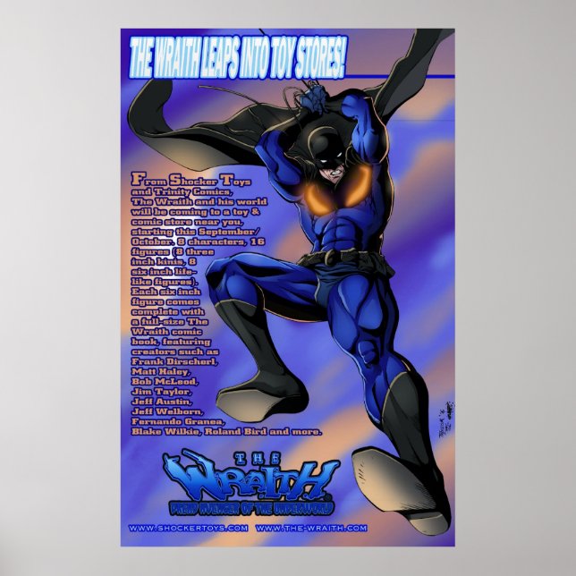 Póster El Poster de Wraith Toy/Comic (Frente)