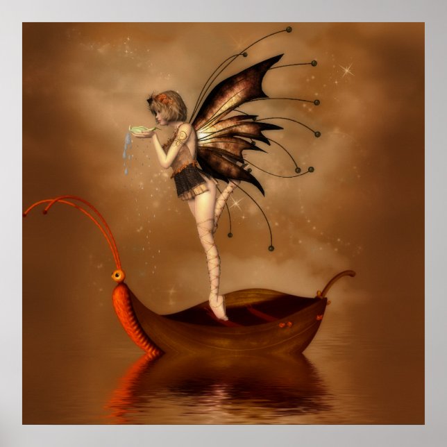 Póster El Poster del barco de hadas (Frente)