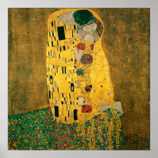 Póster El poster del Beso (Klimt)