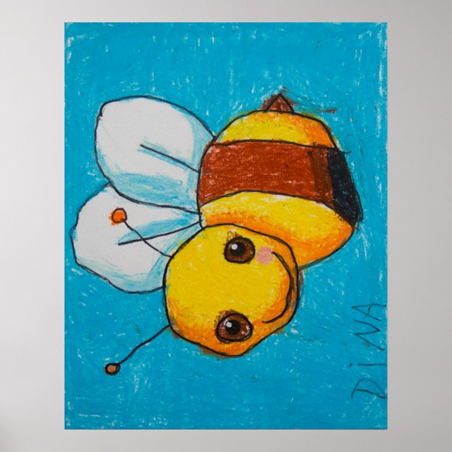 Póster El Poster del Bumblebee de Dina (Frente)