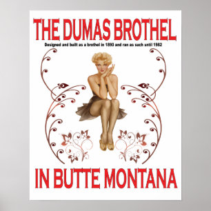 Póster El Poster del burdel de Dumas