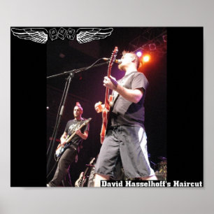 Póster El poster del corte de pelo de David Hasselhoff