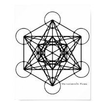 El Poster del cubo de Metatron