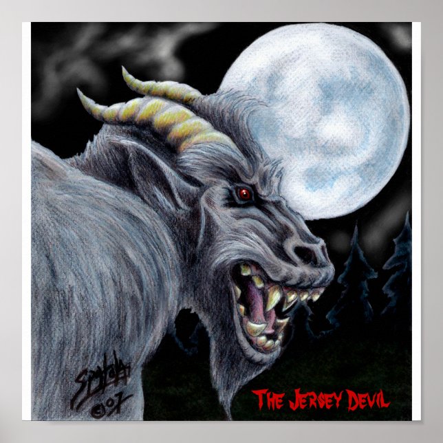 Póster El Poster del diablo de Jersey 2 (Frente)