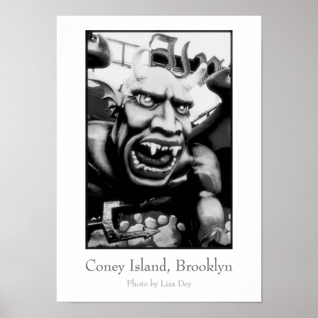 Póster El Poster del diablo infernal de Dante (Frente)