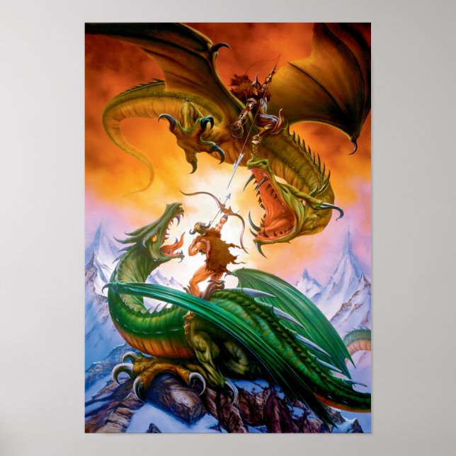 Póster El Poster del Dragón Duel (Frente)