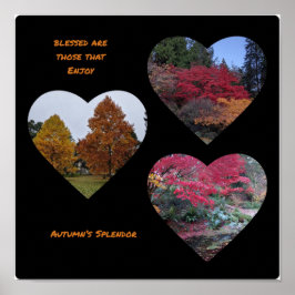 Póster El poster del esplendor del otoño