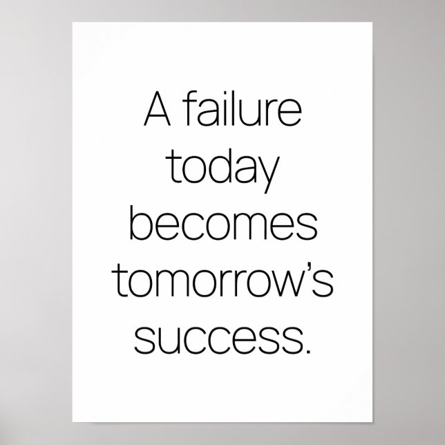 Póster El Poster del éxito de mañana (Frente)