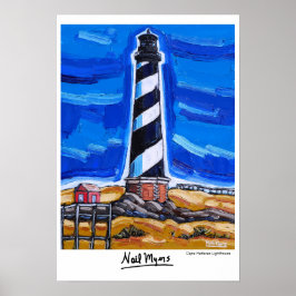 Póster El Poster del faro de Cape Hatteras