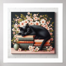 El Poster del Gato Negro Bookish