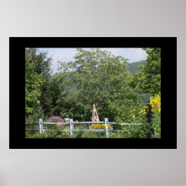 Póster EL poster DEL JARDÍN RURAL