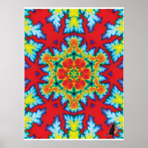 Póster El Poster del Kaleidoscope del Collage cinético de