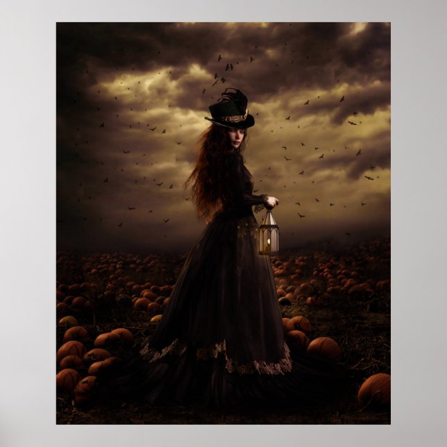 Póster El Poster del parche de calabaza (Frente)