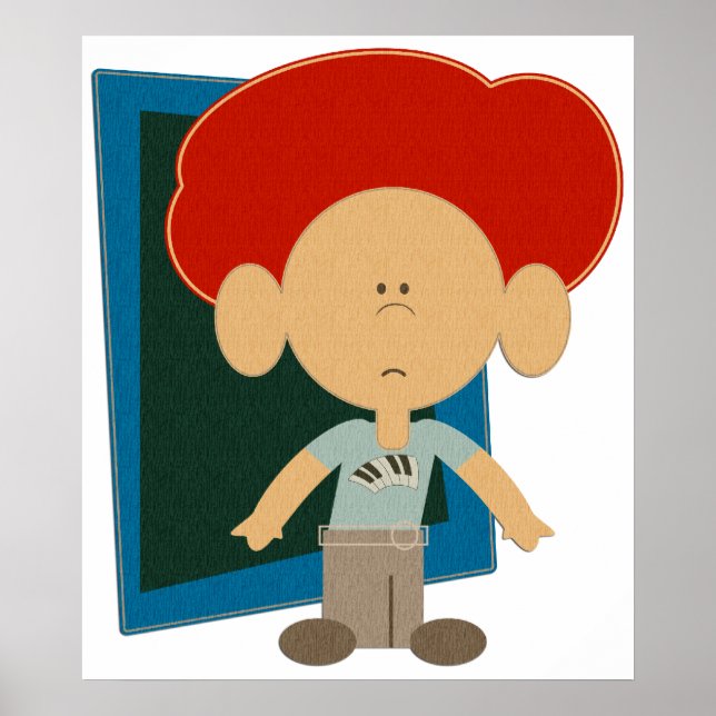 Póster El Poster del Piano Player (Frente)