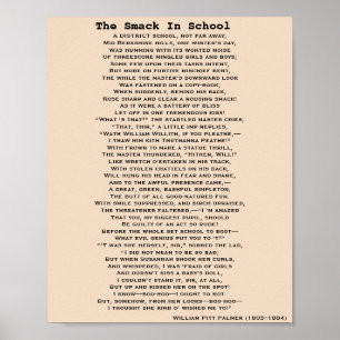 Póster EL poster DEL POEMA ESCOLAR