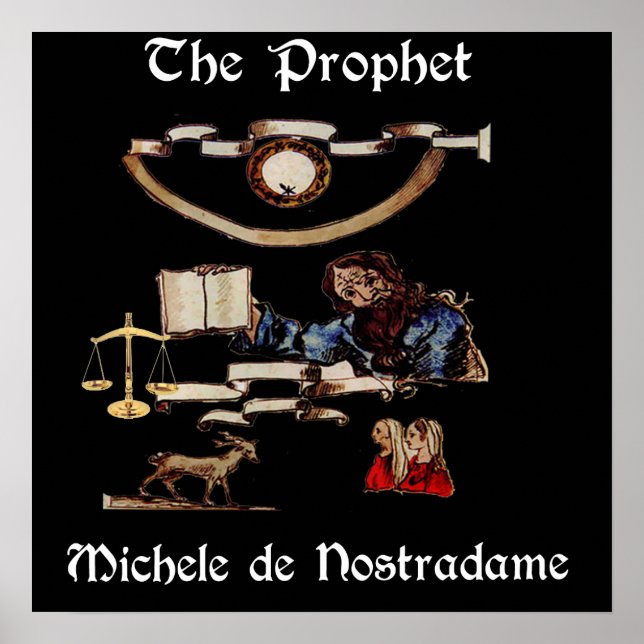 Póster El poster del profeta Nostradamus (Frente)