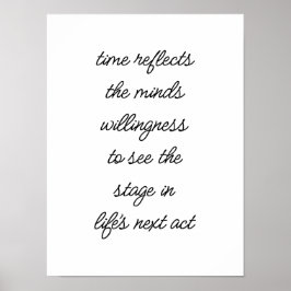 Póster El Poster del próximo acto de la vida