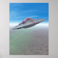 El Poster del Saucer volador