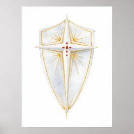 Póster El Poster del Sheild of Faith (18 x 24)