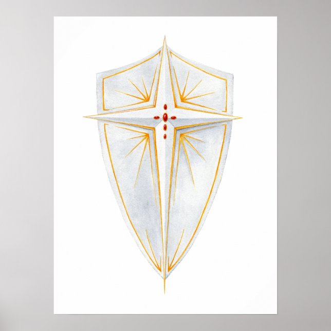 Póster El Poster del Sheild of Faith (18 x 24) (Frente)