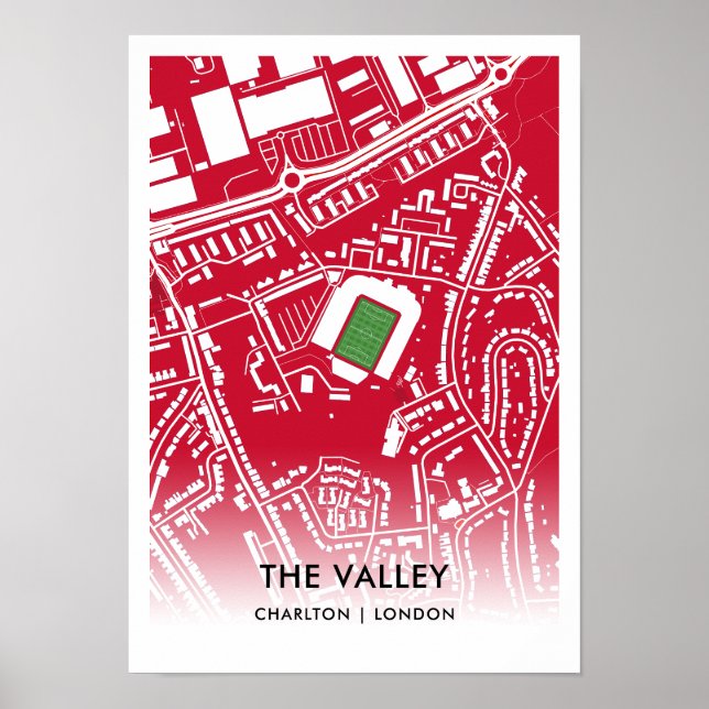 Póster El Poster del Valle - Hogar del Atletismo de Charl (Frente)