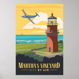 Póster El Poster del viñedo de Martha