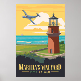 Póster El Poster del viñedo de Martha