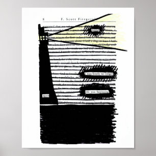 Póster El Poster encontrado (El Gran Gatsby)