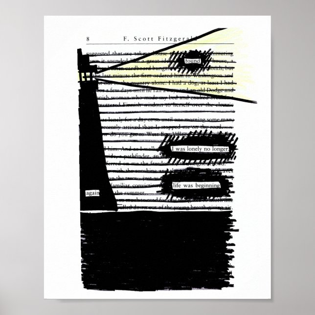 Póster El Poster encontrado (El Gran Gatsby) (Frente)