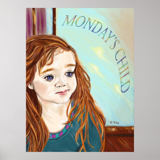 Póster El poster infantil del lunes (Frente)
