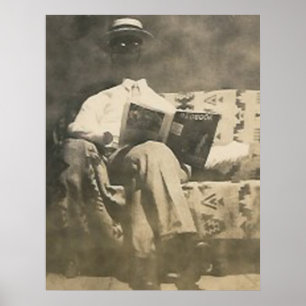 Póster El poster invisible del hombre
