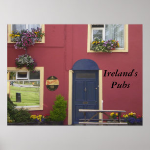 Póster El poster irlandés de los Pubs