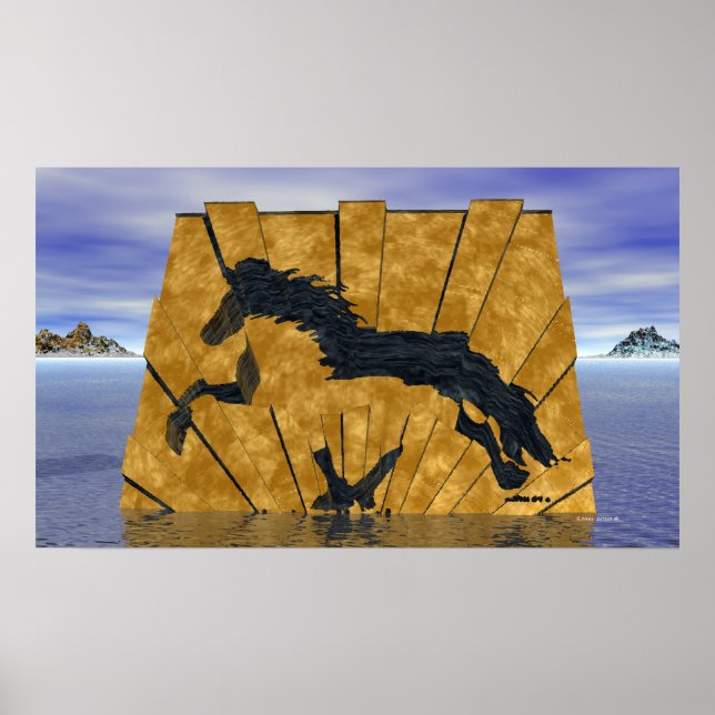 Póster El poster islandés de oro (Frente)