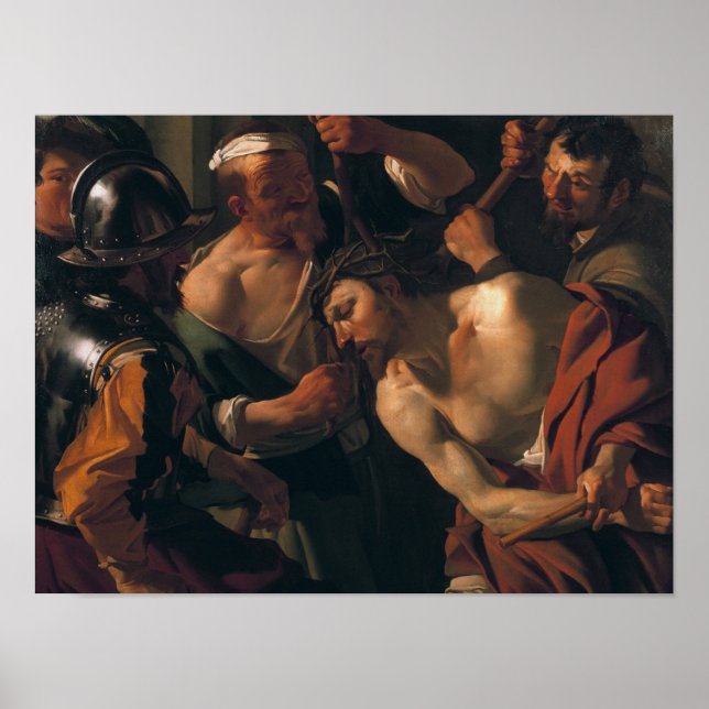Póster El poster Jesucristo con la Corona de los Tornos (Frente)