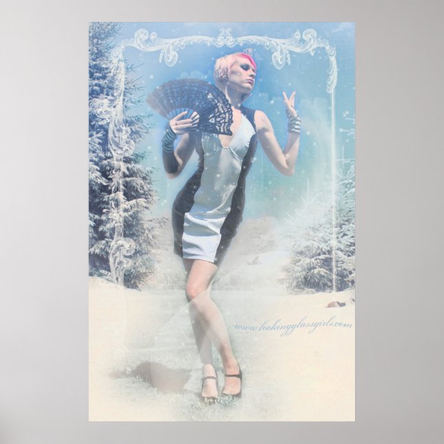 Póster El Poster "La Reina Blanca" de LGG (Frente)