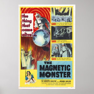 Póster El poster magnético del monstruo