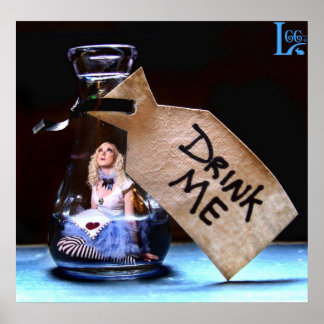 Póster El Poster "más pequeño y más pequeño" de LGG