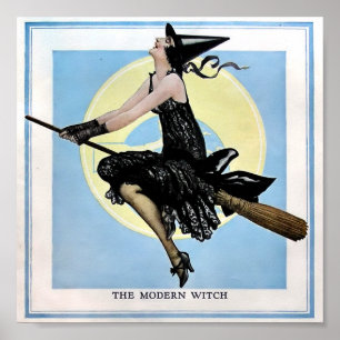 Póster El poster moderno de la bruja
