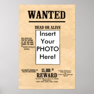 Póster El poster muerto o vivo querido U puede cambiar