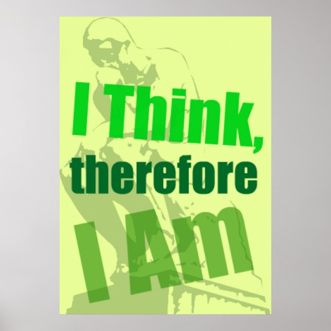 Póster El Poster pensador (Frente)