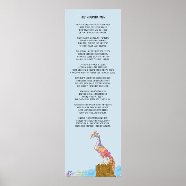 Póster El Poster Phoenix Way (Frente)