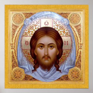 Póster El poster SANTO del MANDYLION-Icono