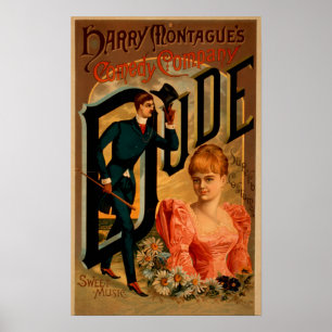 Póster El Poster teatral "Dude" de Harry Montague
