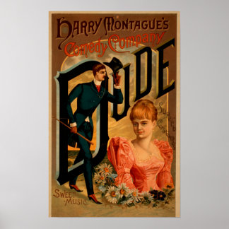 Póster El Poster teatral "Dude" de Harry Montague