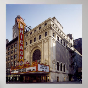 Póster El Poster teatral histórico de Chicago