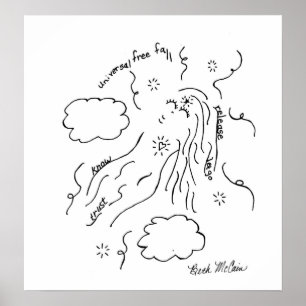 Póster El Poster universal de caída libre