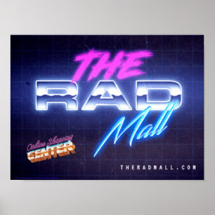 Póster El Poster "Wave 7" del centro comercial Rad